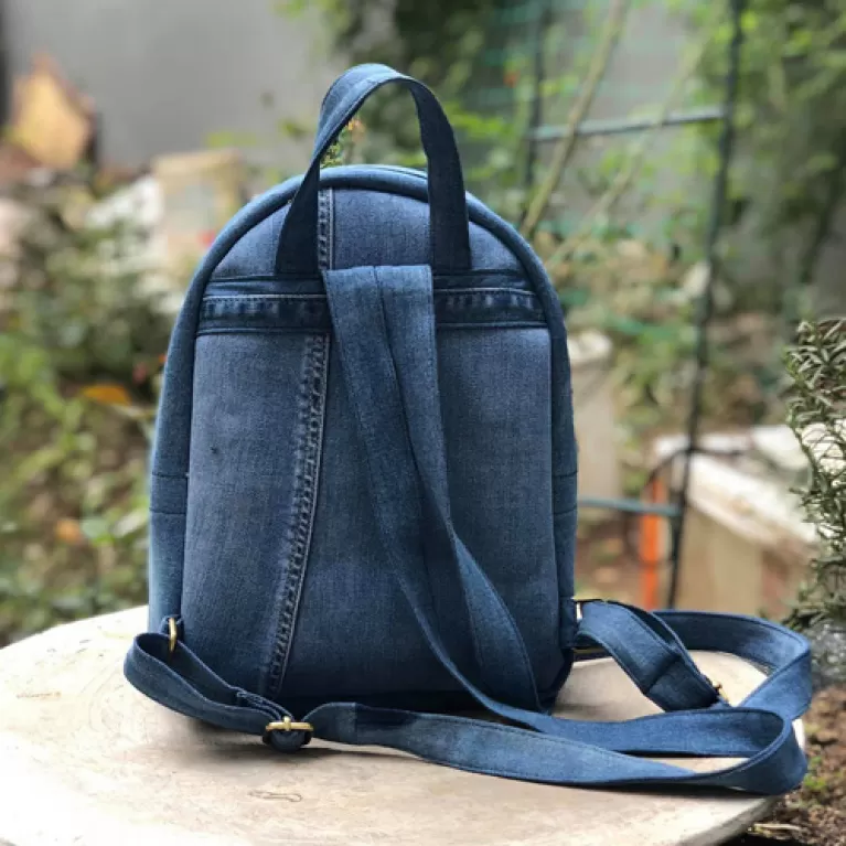 Balo Từ Jeans Tái Chế - Renew Jeans