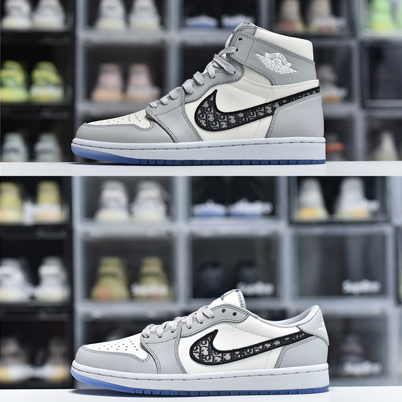 Shoes Dior Air Jordan Mid Dior Air Jordan High Sneakers 