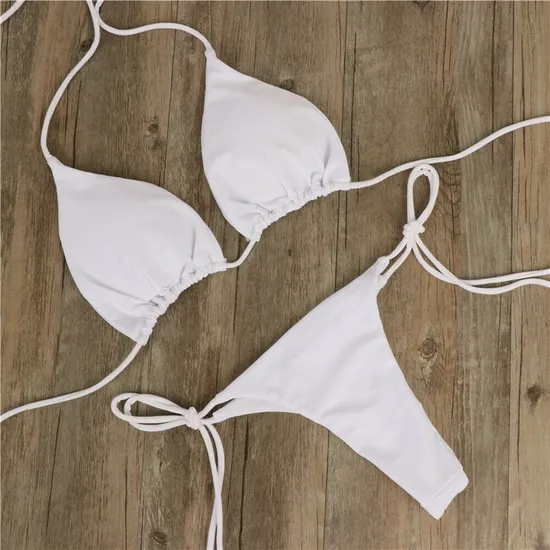 Y2K Bộ bikini siêu ngắn gợi cảm cho phụ nữ để đi biển