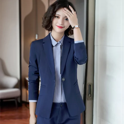 Đồng phục áo vest công sở nữ mẫu 01 