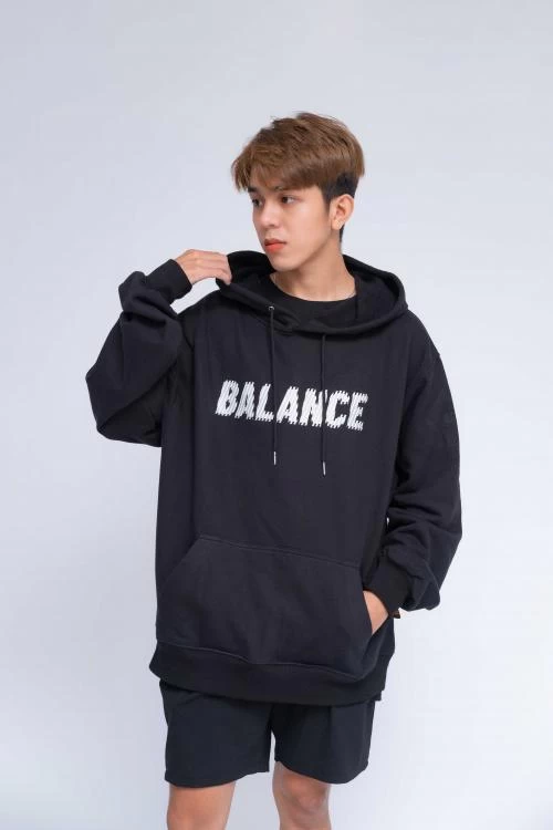 Gia Công Thời Trang Áo Hoodie Oversized Nam Balance R&G