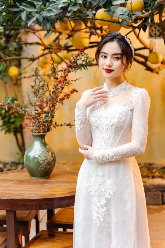 Áo Dài Cưới Trắng: Vẻ Đẹp Tinh Khôi Cho Ngày Trọng Đại