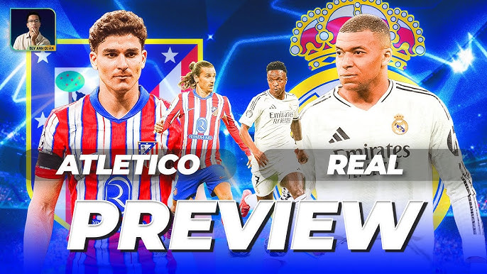 Atlético Madrid đấu với Real Madrid - Trận gần nhất: Real Madrid 3-2 Atlético Madrid