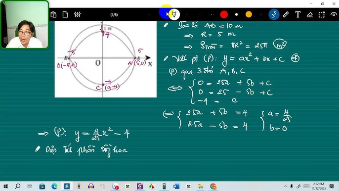 Diện tích hình tròn - Bước 1: Xác định đề cho gì