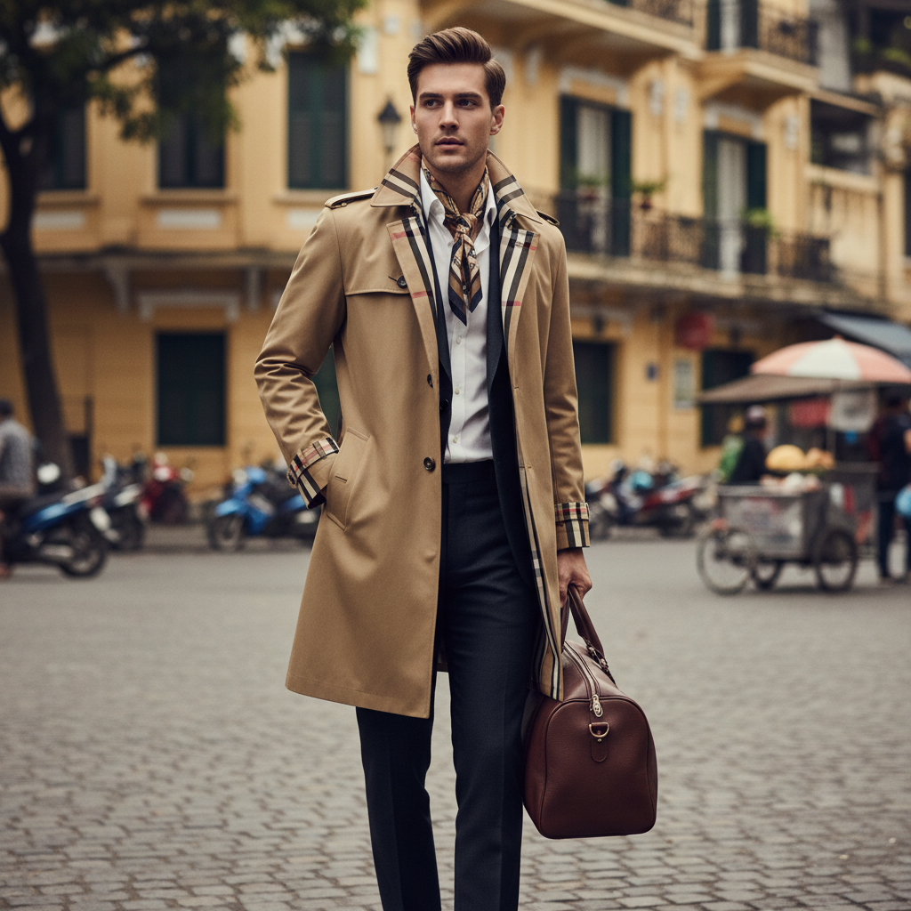 áo burberry