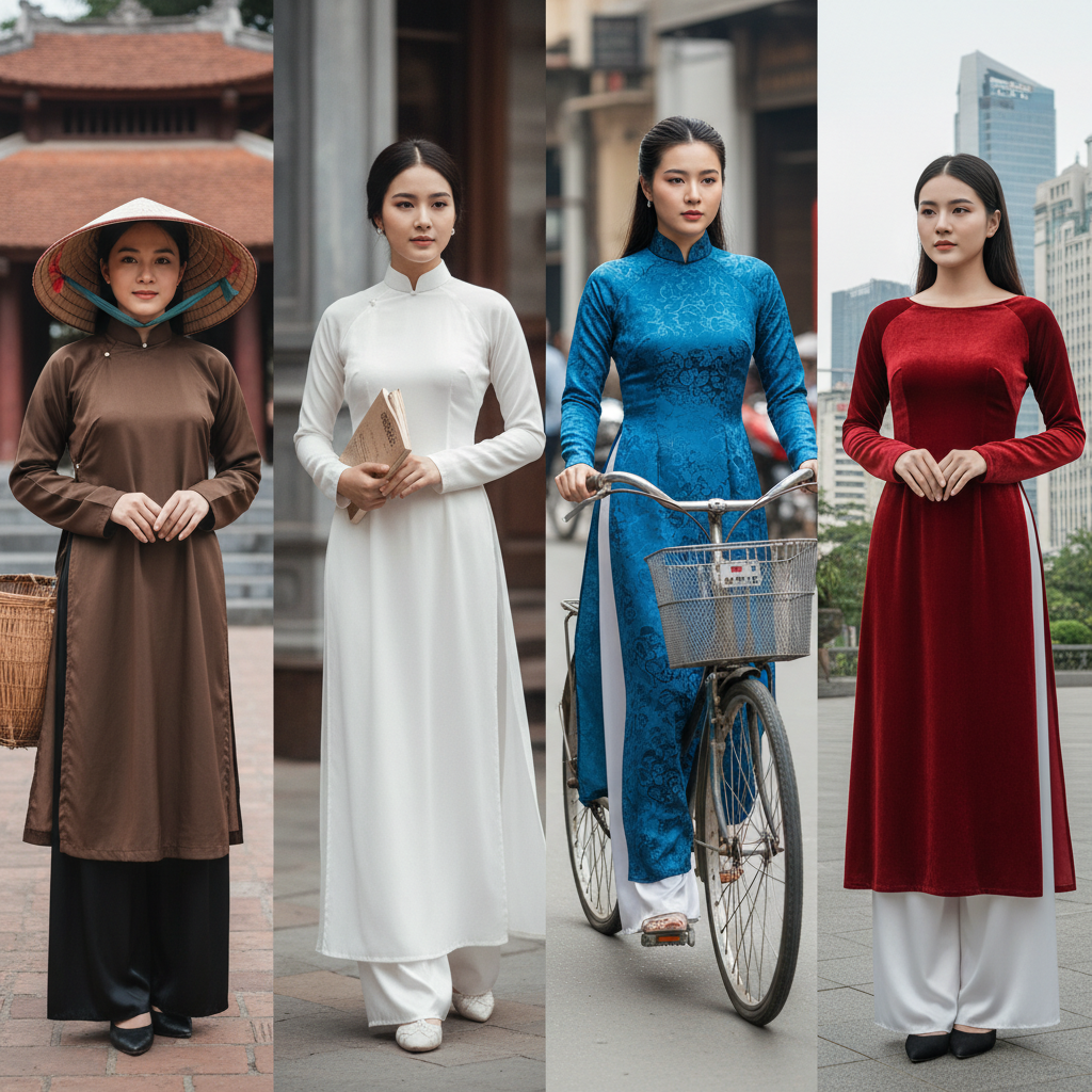 Lịch sử và sự biến chuyển của chiếc áo dài qua từng thời kỳ