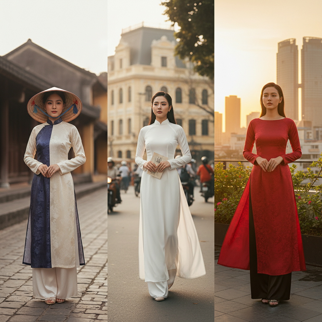 Lịch sử và sự biến chuyển của chiếc áo dài qua từng thời kỳ