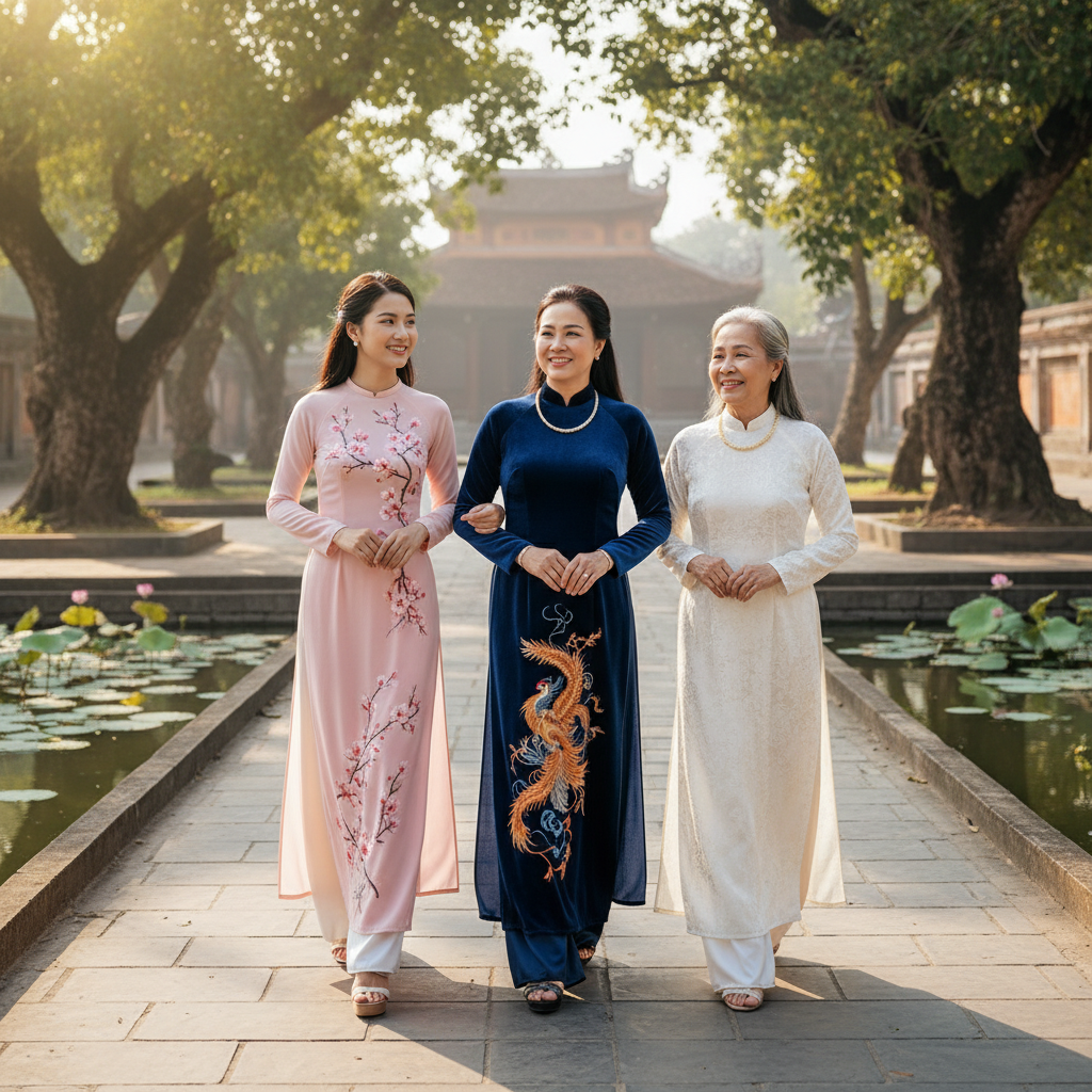 Áo dài việt nam: Biểu tượng văn hóa và niềm tự hào dân tộc