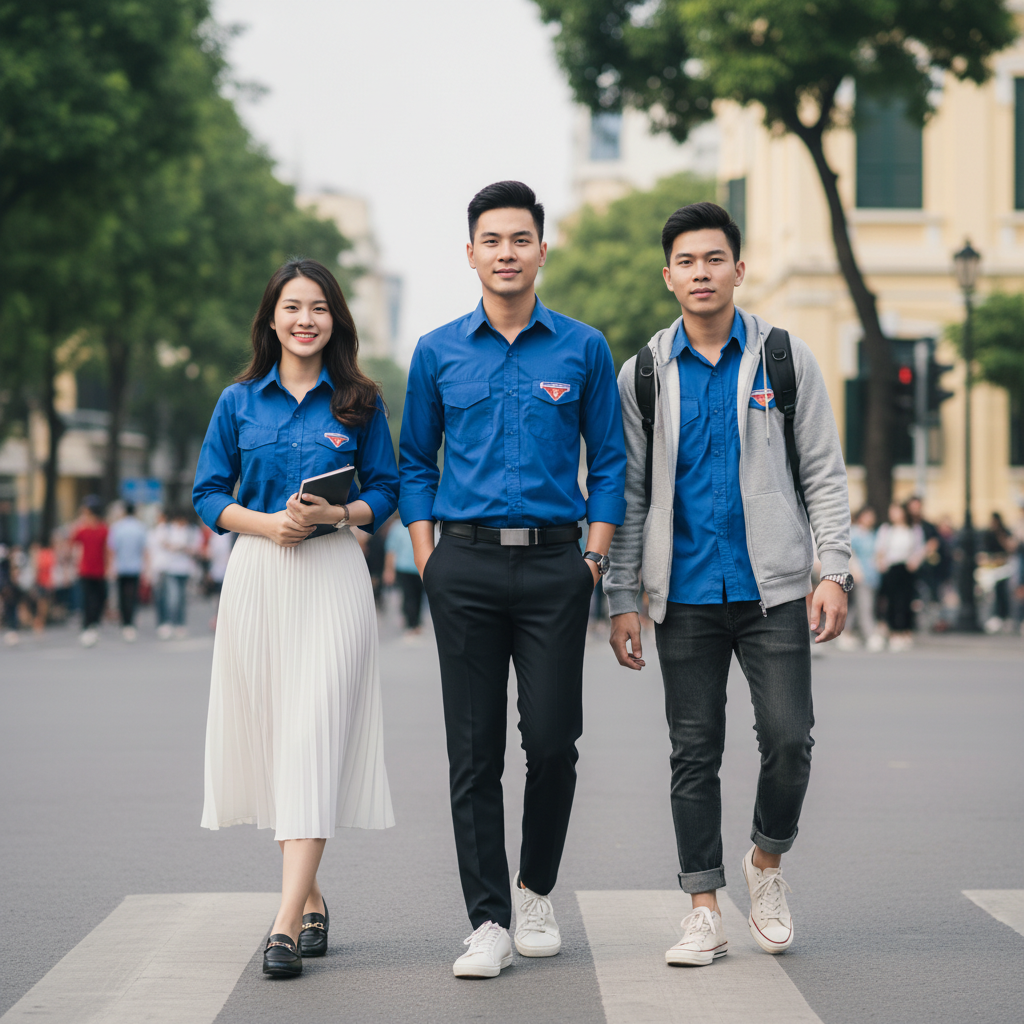 Ý nghĩa và quy định về cách mặc áo đoàn thanh niên đúng chuẩn