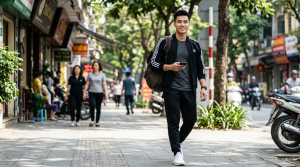 Phối đồ thể thao năng động với các dòng áo khoác adidas nam