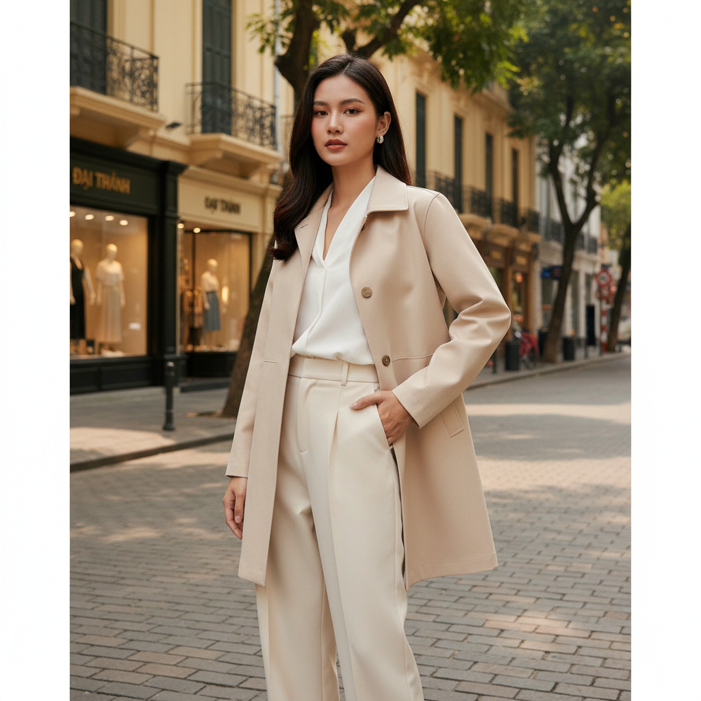 Review chất lượng áo khoác đại thành: Sự lựa chọn tin cậy cho phái đẹp