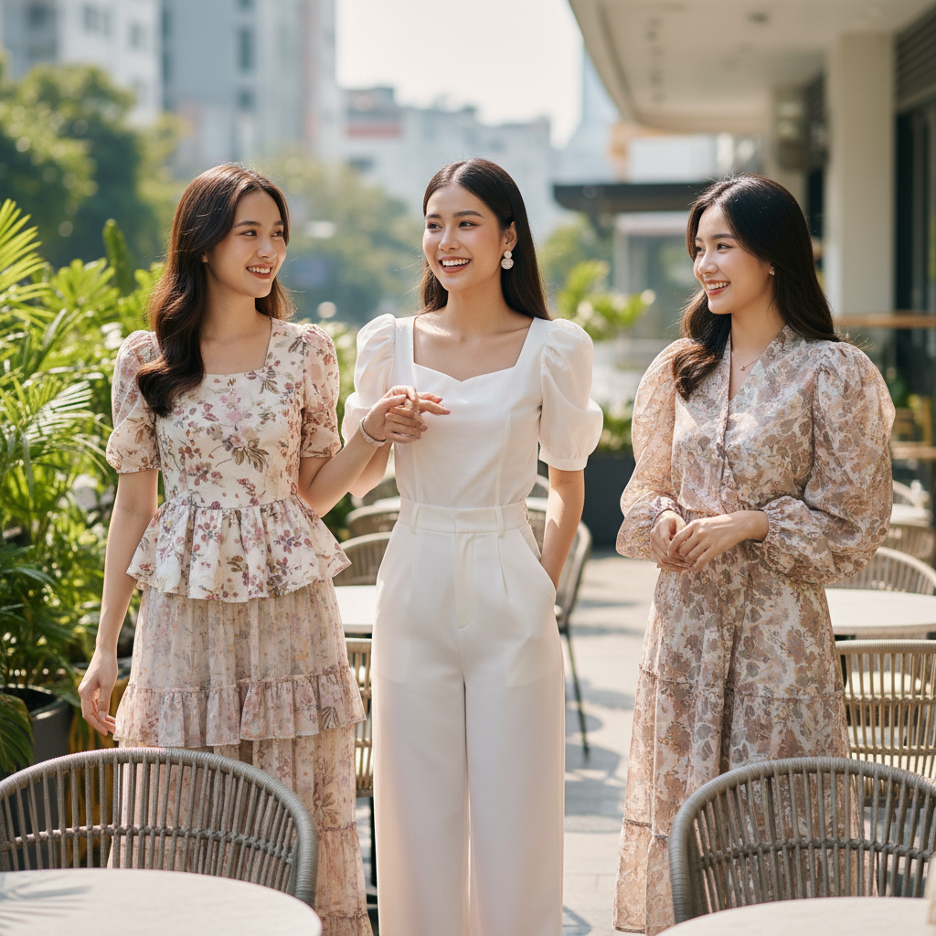 Cập nhật những mẫu áo kiểu mới nhất cho tủ đồ của nàng