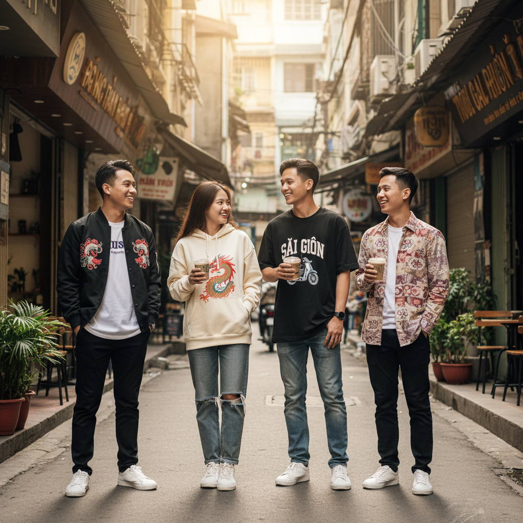 Tại sao giới trẻ lại ưa chuộng áo local brand hơn hàng hiệu quốc tế?