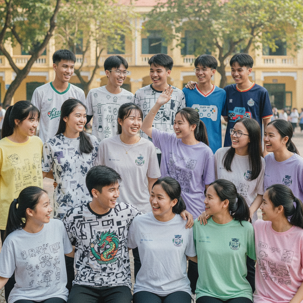 Gợi ý 50+ mẫu áo lớp độc lạ, tạo dấu ấn riêng cho tập thể