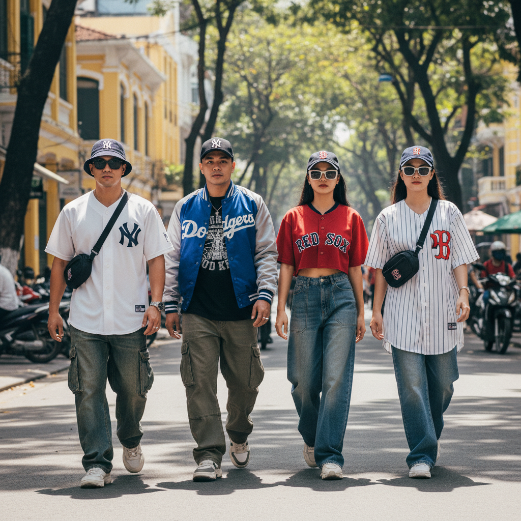 Tại sao áo mlb lại trở thành "cơn sốt" trong làng thời trang trẻ?