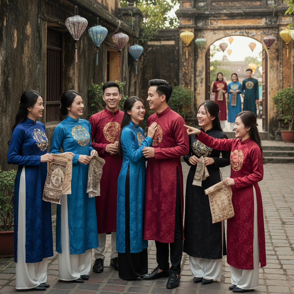 Áo ngũ thân và phong trào phục hưng cổ phục Việt của giới trẻ