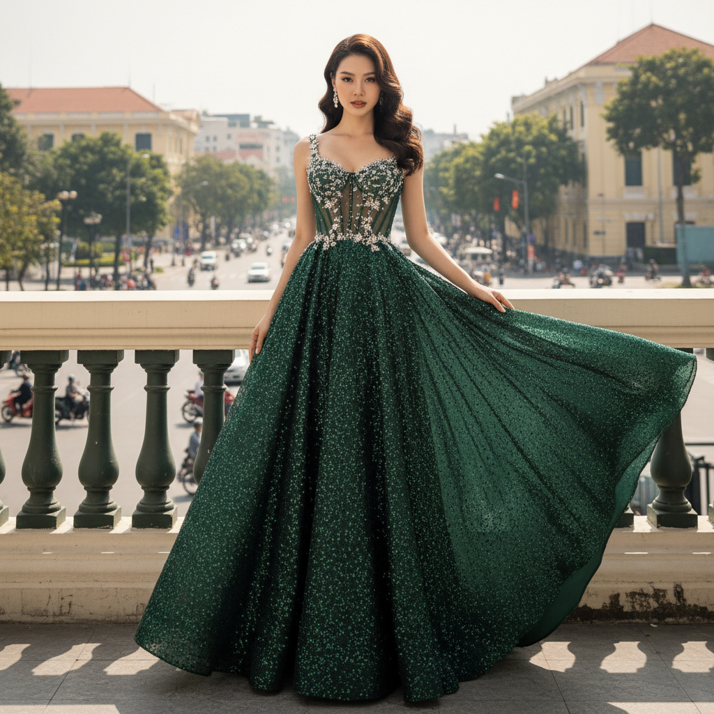 Bí quyết chọn đầm dạ hội lộng lẫy giúp nàng chiếm trọn spotlight