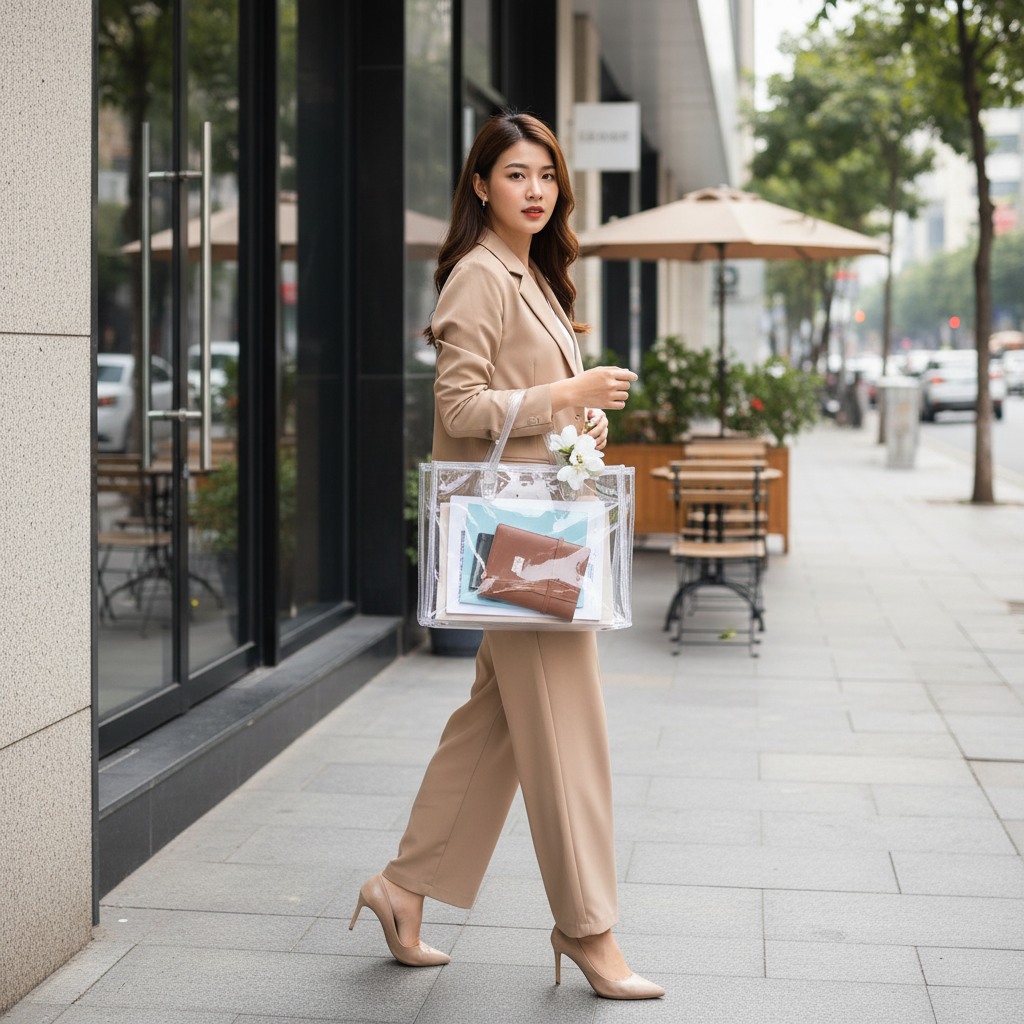 túi clear bag