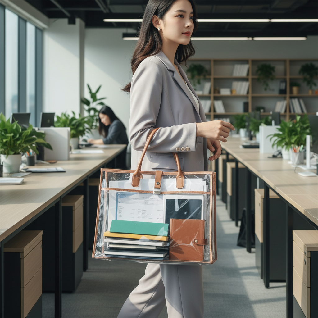 túi clear bag